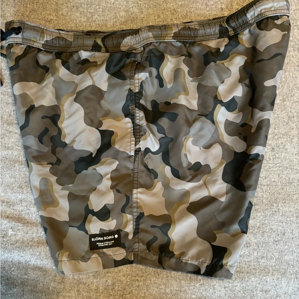 Bjorn Borg Mesh Lined  Loose‎ Shorts Sylvester Camo size L